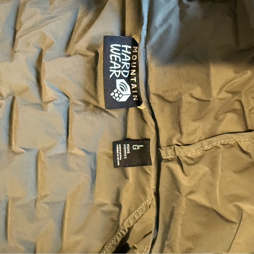 Mountain Hardwear Olive Green Puffer Jacket - Picture 6 of 8